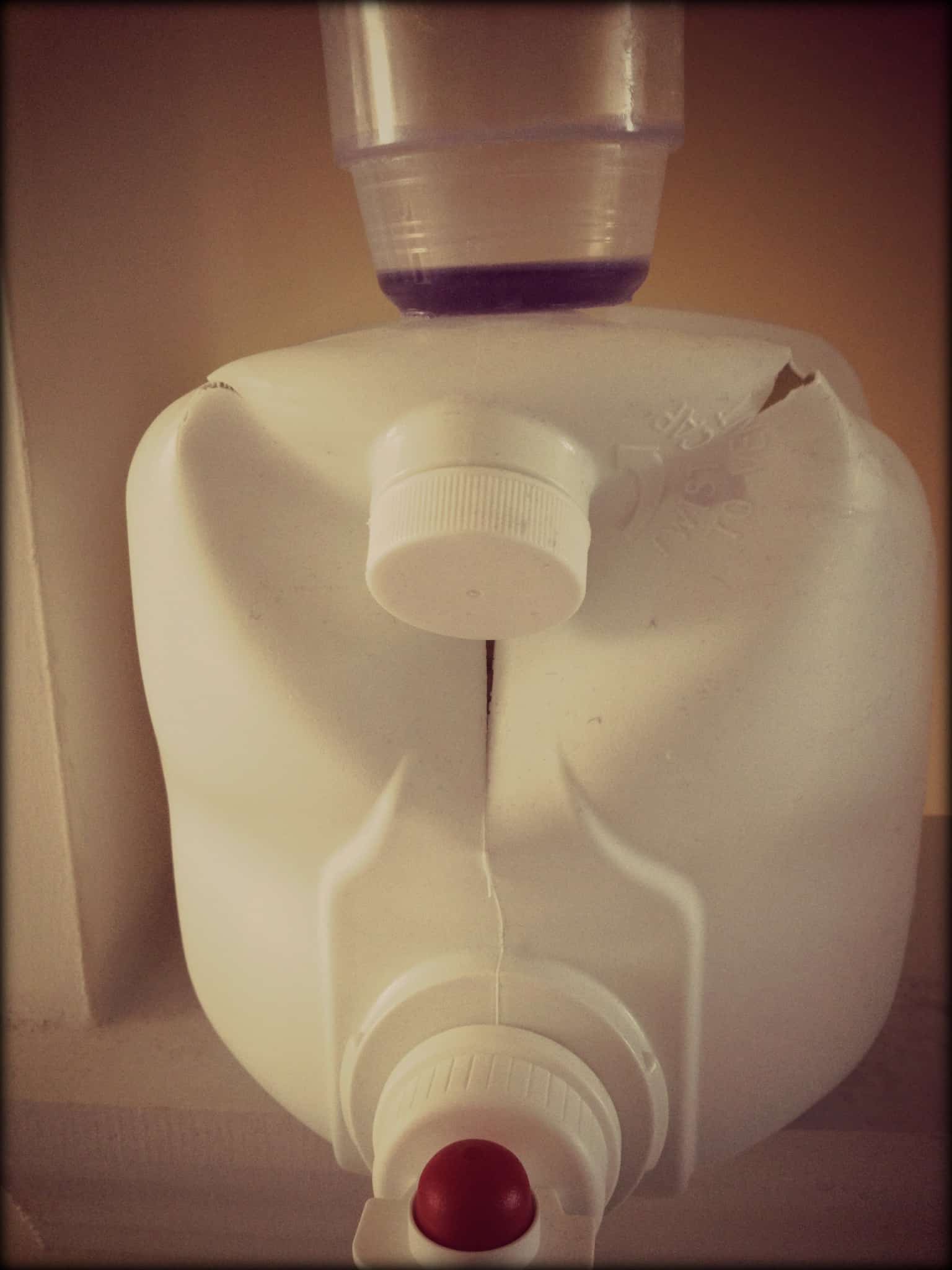 We can see God in the little things, even the destroyed laundry soap