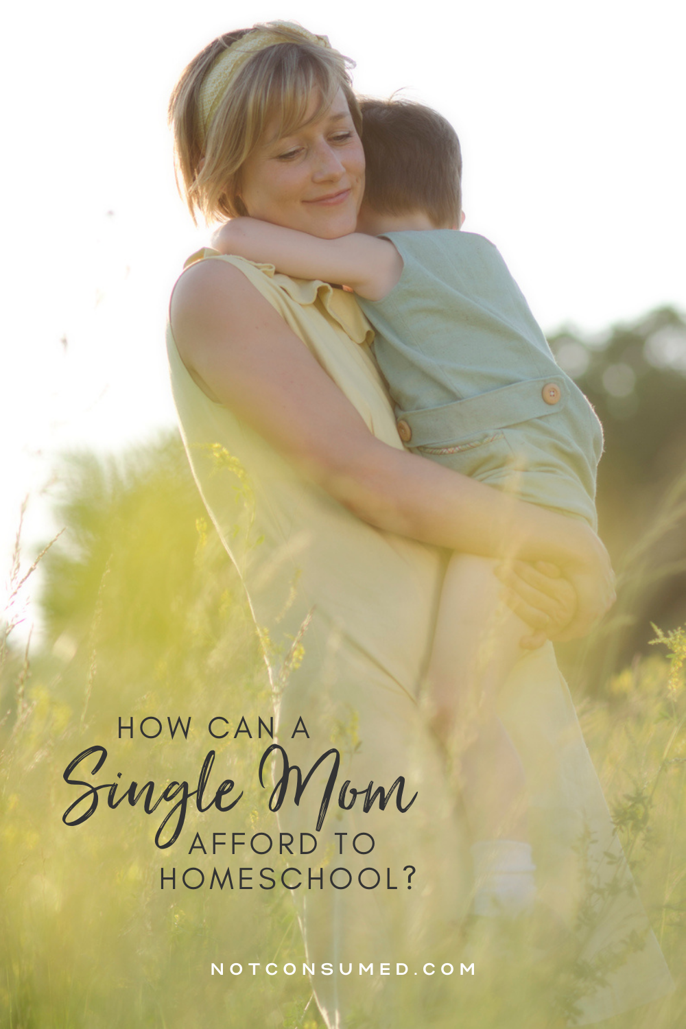 single mom afford homeschool