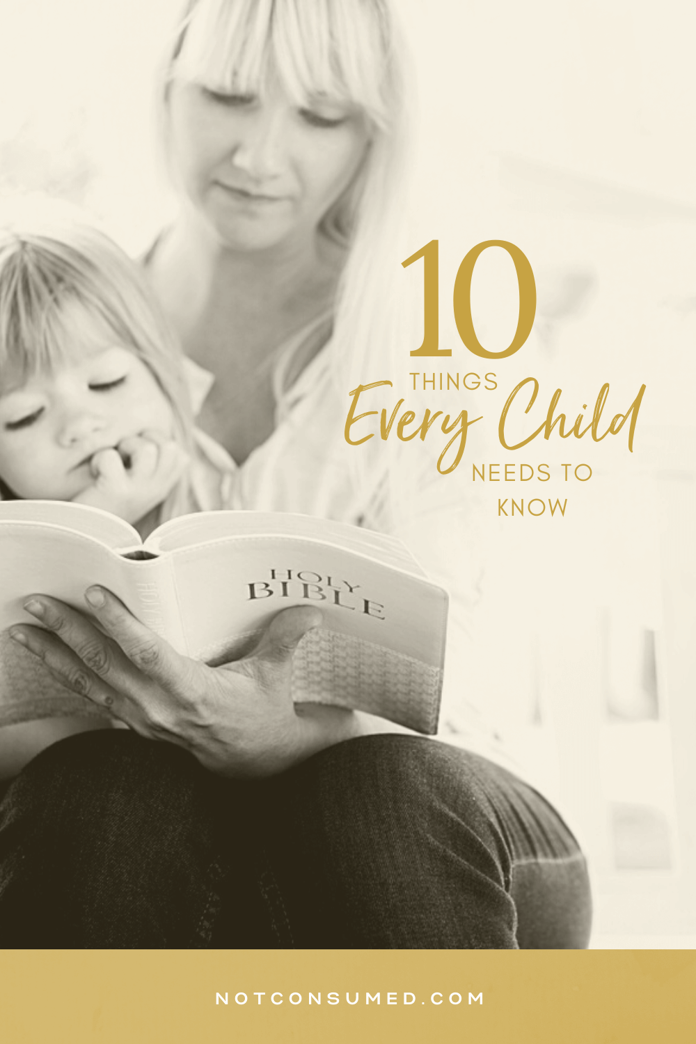 10 things child needs to know