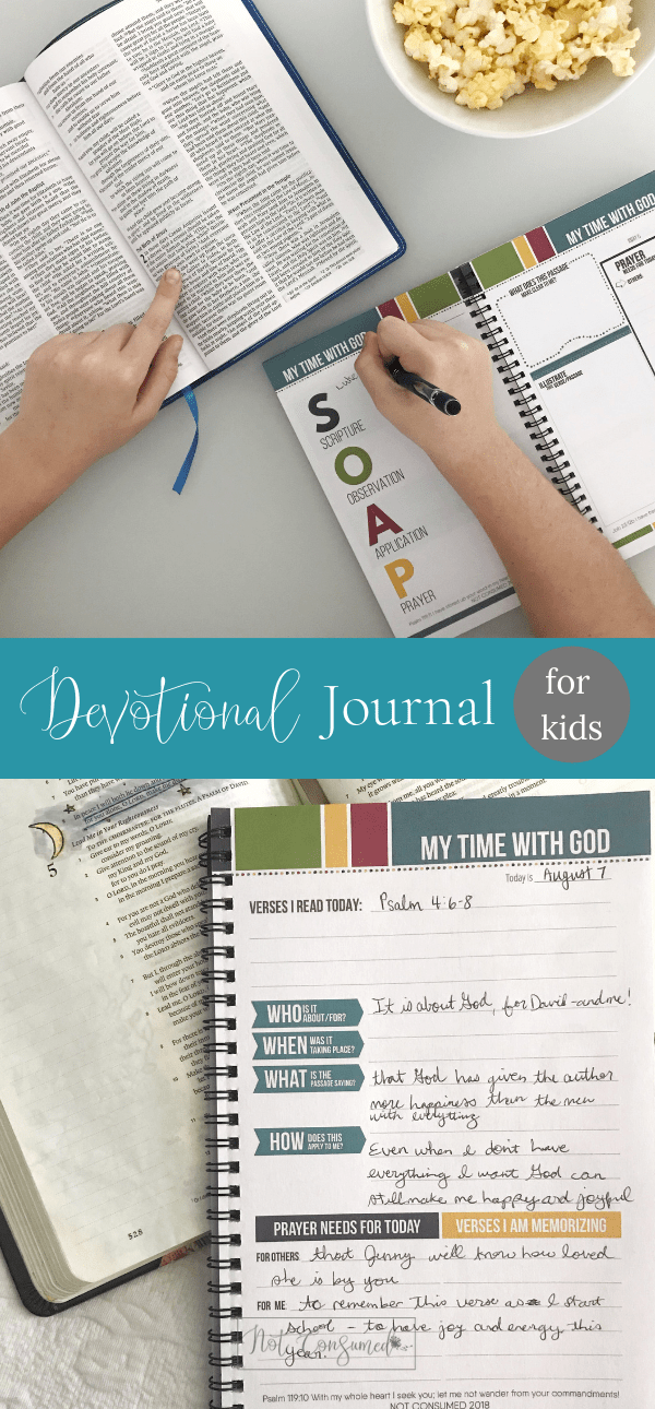 Are you looking for ways to encourage your children to have a better, more consistent quiet time? My Time with God is a quiet time journal for kids that has 4 unique study methods, prayer records, blessings and more! Make your mornings easier and your time with God sweeter!