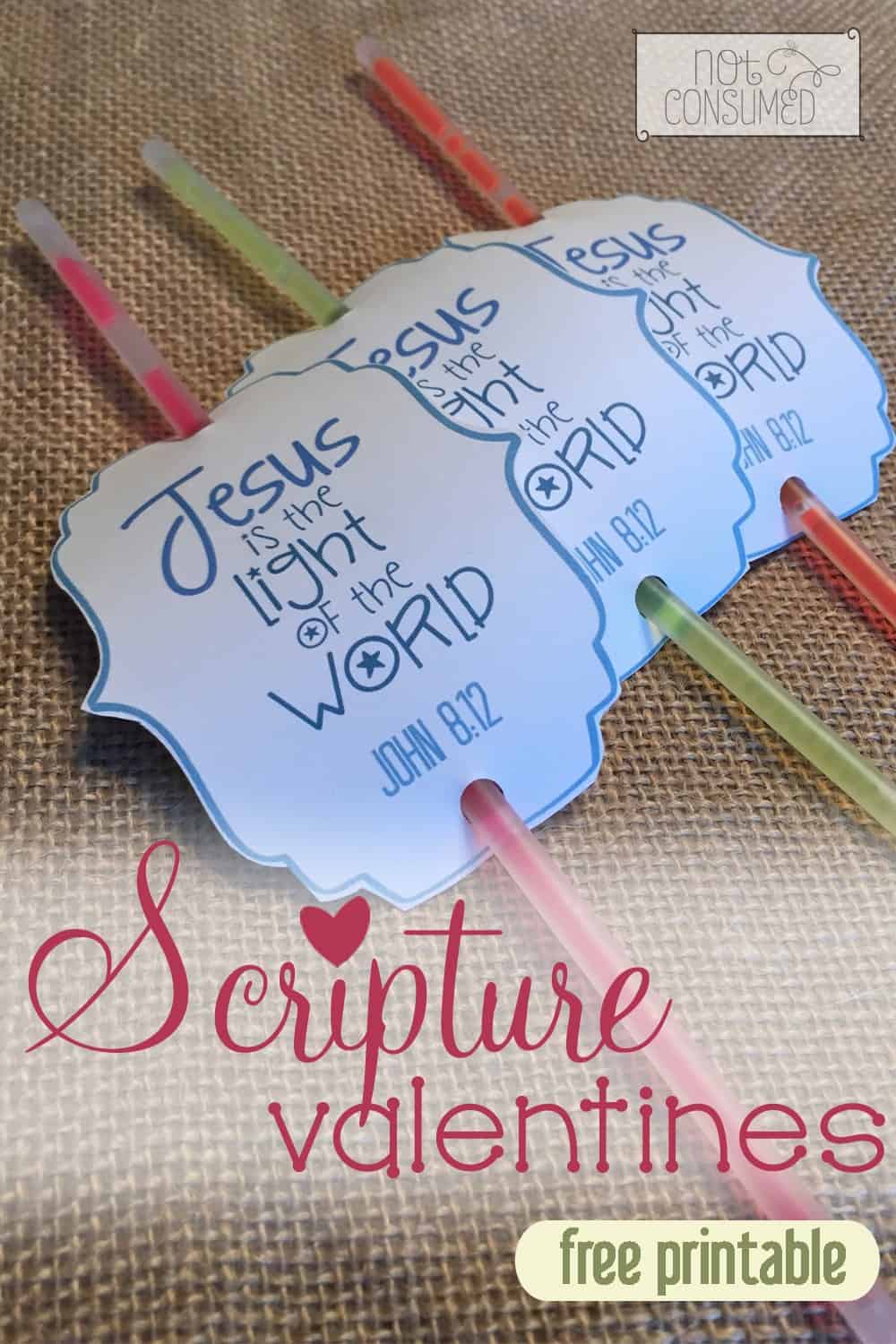Looking for non-candy valentines? These simple and FREE scripture valentines are the perfect fit. Share God's love, keep the sugar at bay and do it all for $1. 