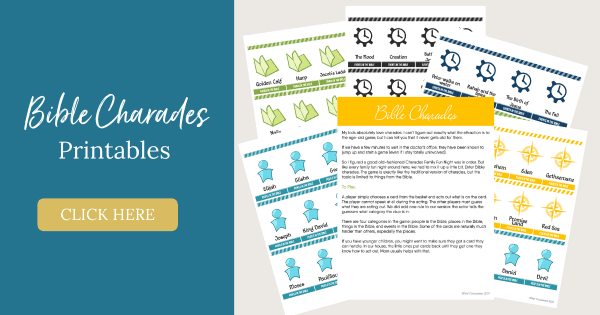 Bible Charades How To Engage Kids With The Bible In A Fun Way