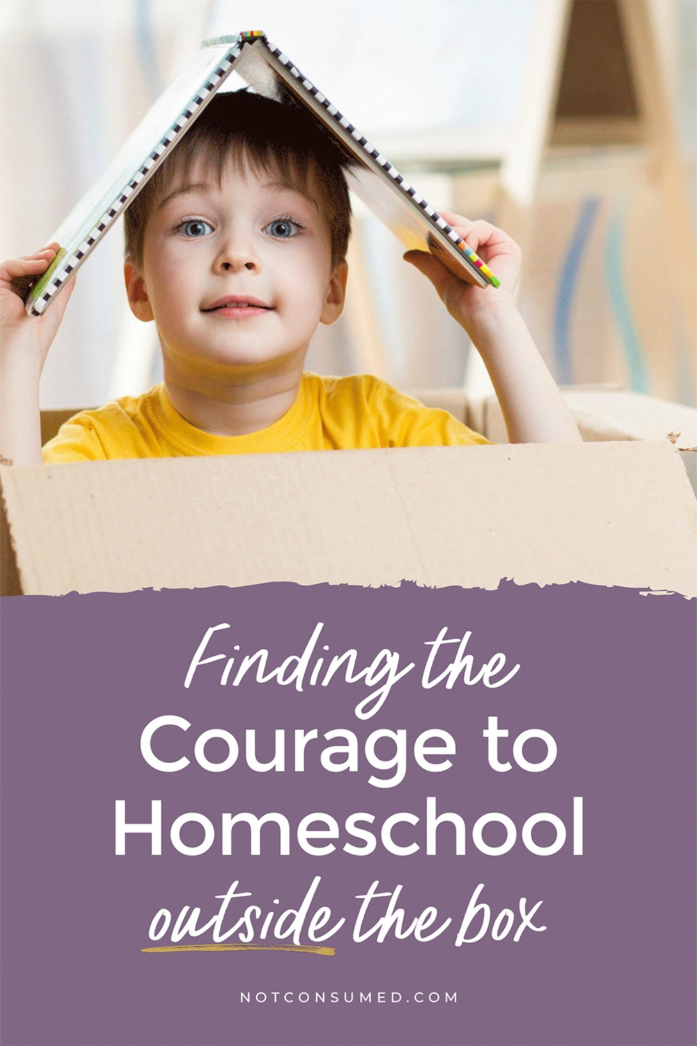 I want to empower you with the courage to homeschool out of the box. You are the one who can make the best curriculum choices for your family.