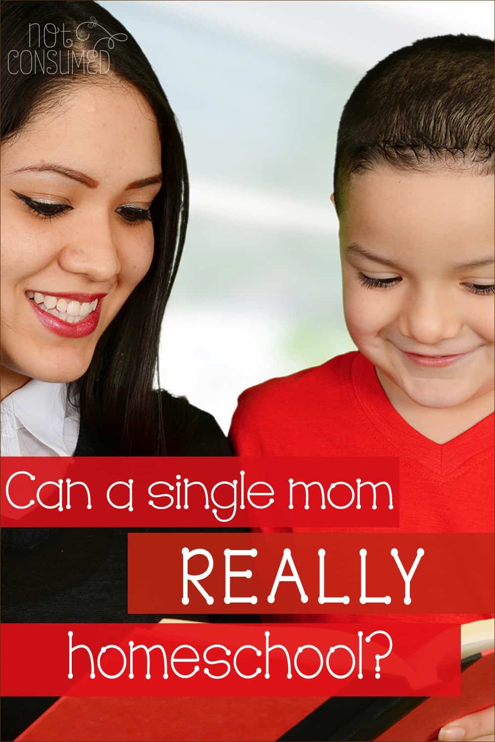 Do you know a single mom who wishes to homeschool? It's not an ...