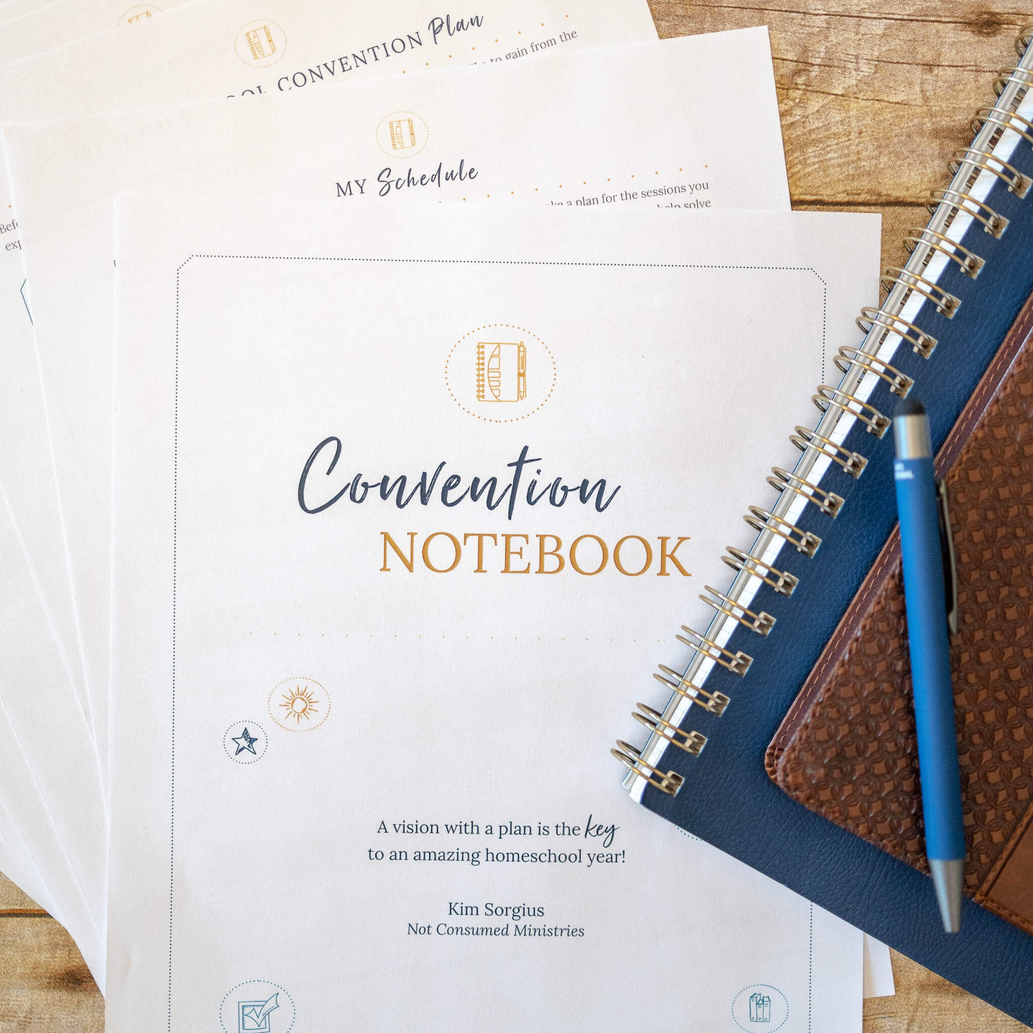 Your Homeschool Conference Trip Made Easy (Plus a FREE Printable Notebook)