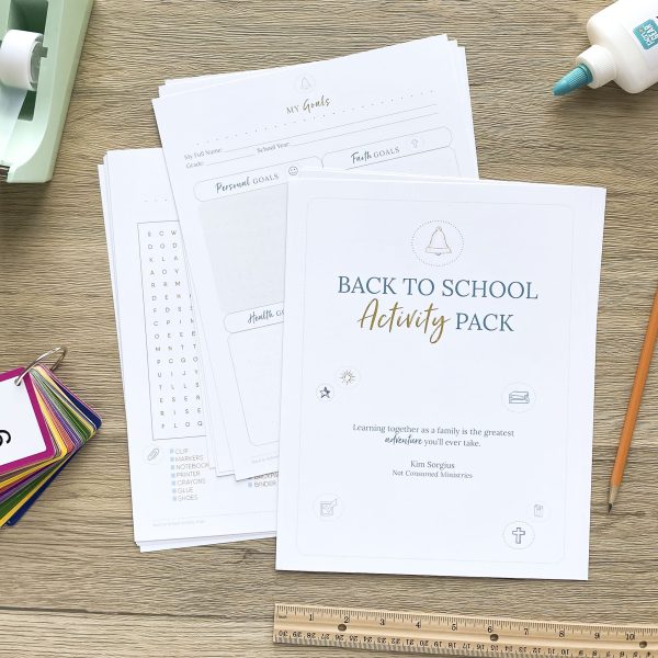 Make your back to school celebration fun with printable back to school activities like a scavenger hunt, word search and coloring pages. They will love it!