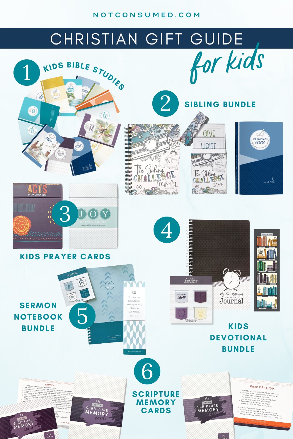 Great list of Christian gift of kids