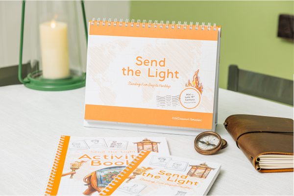 Send the Light flipbook, activity book, and journal