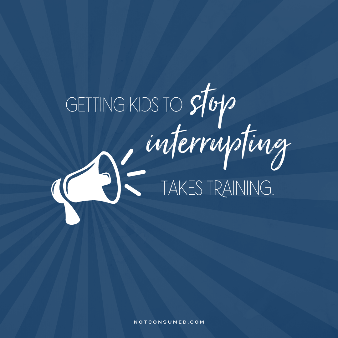 stop interrupting