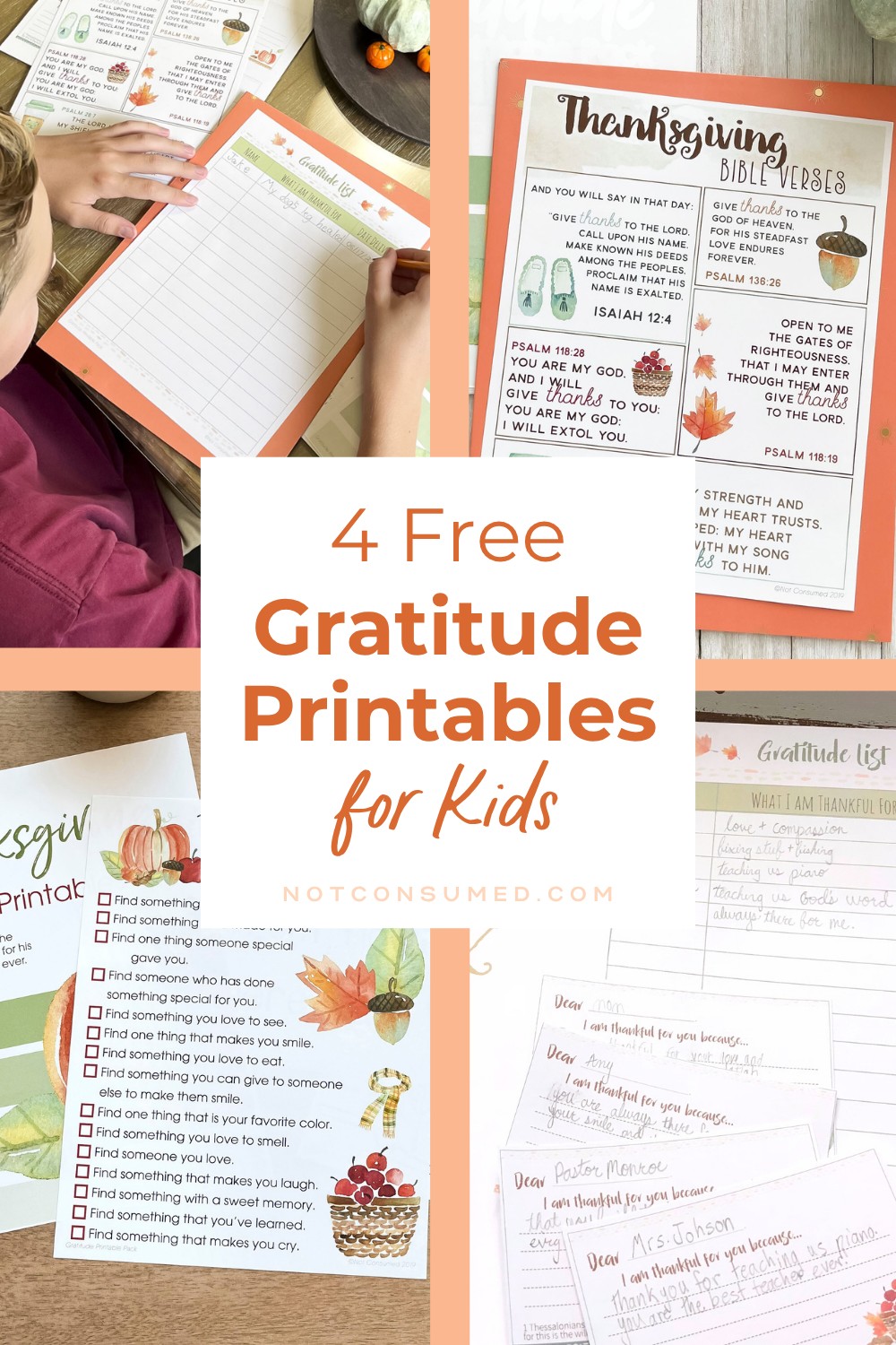 Are you looking for ways to keep your children's hearts full of gratitude this year? You'll love these Thanksgiving printables for kids.