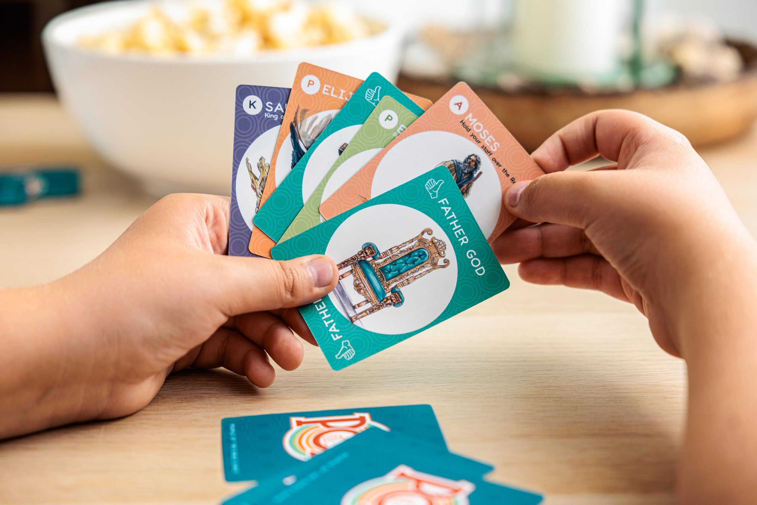 People of the Bible card game is a great addition to family game night
