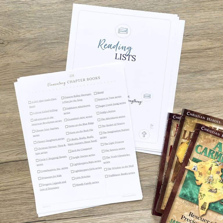 Free Printable Homeschool Book List for Every Age Level