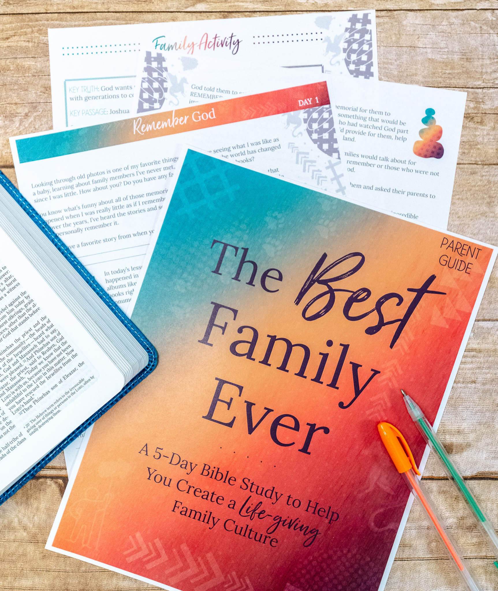 Family Bible Study Parent Guide