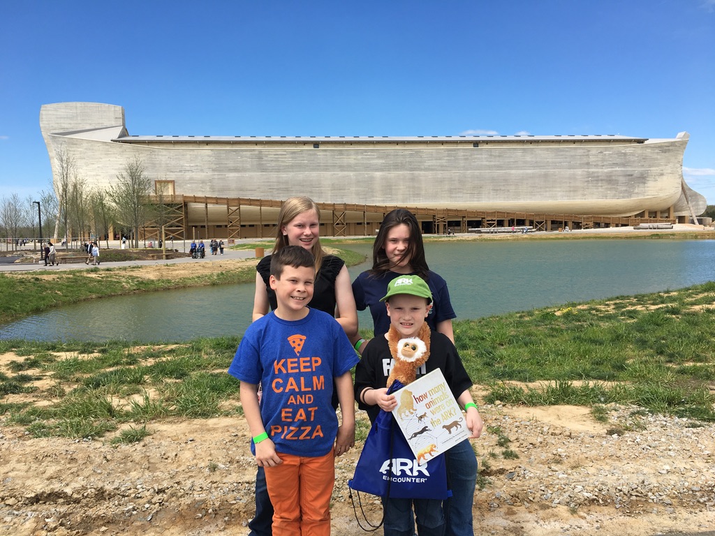 ark encounter with kids