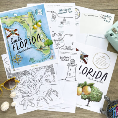Visiting Florida National Parks With Kids: Printable Pack