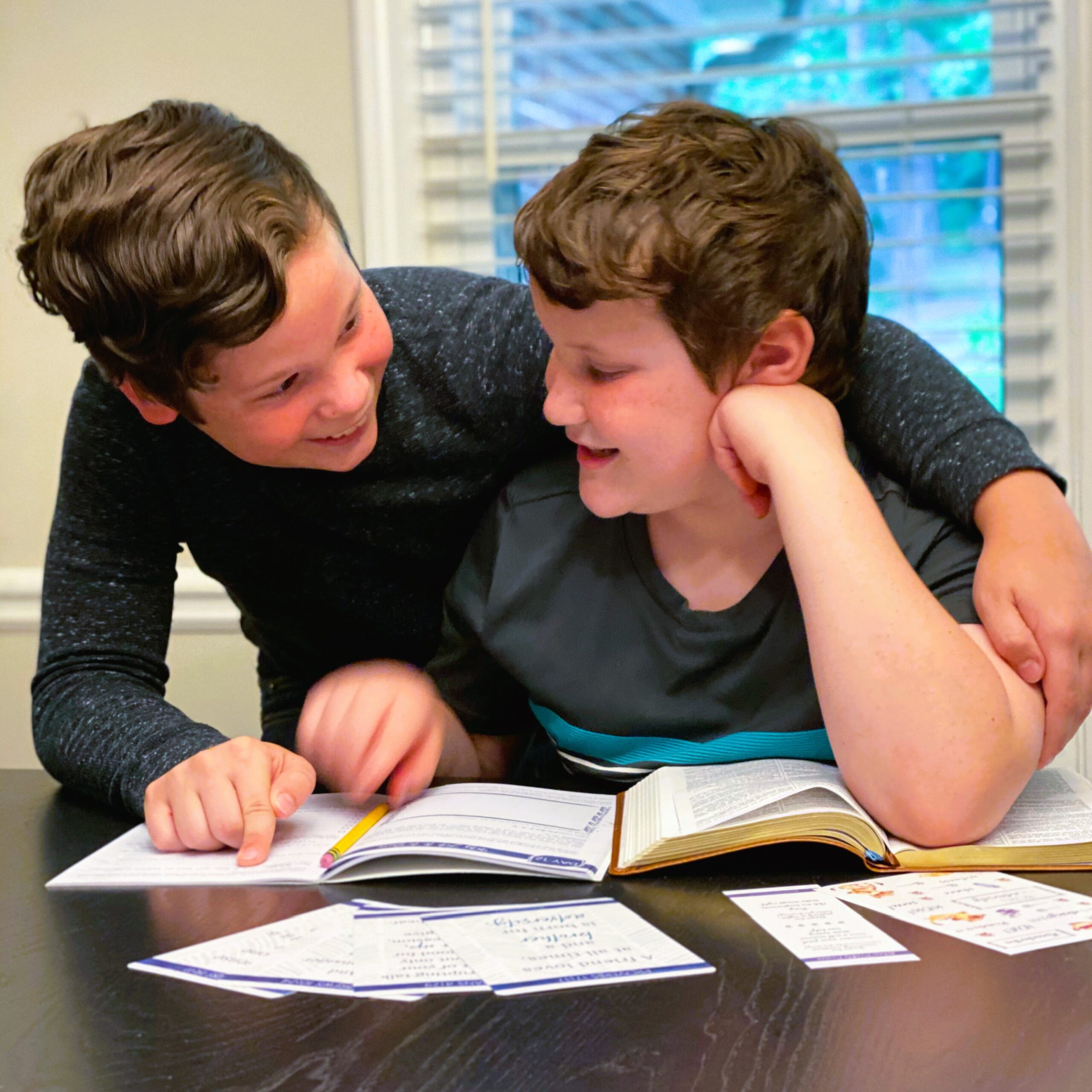 Sibling Bible Study for kids