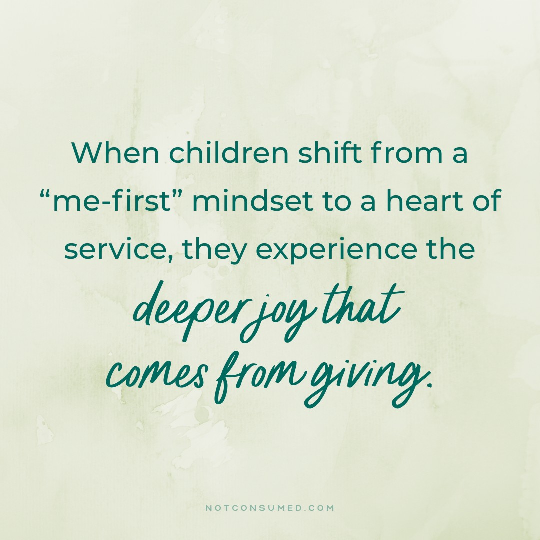 Break the “me-first” mindset in your kids with biblical, practical ways to teach them stewardship of their time, money, and talents.
Raise kids who live for more than just themselves.