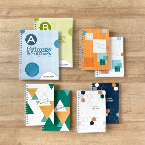Student planners for homeschooling