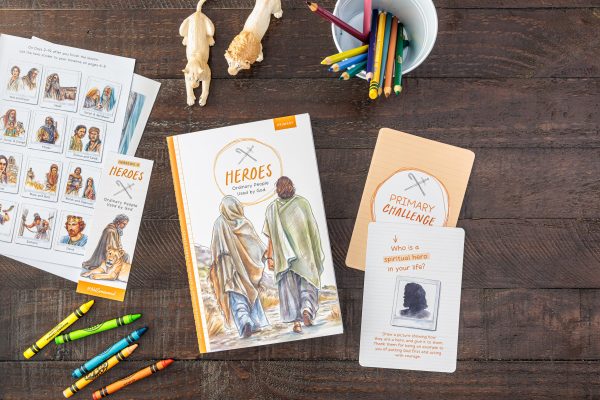 In the Heroes Bible study, kids explore the lives of people like Gideon, Ruth, Paul, and others. 