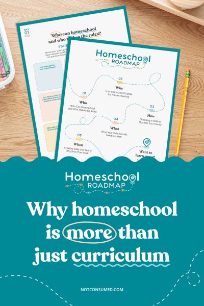 Homeschool is more than just curriculum
