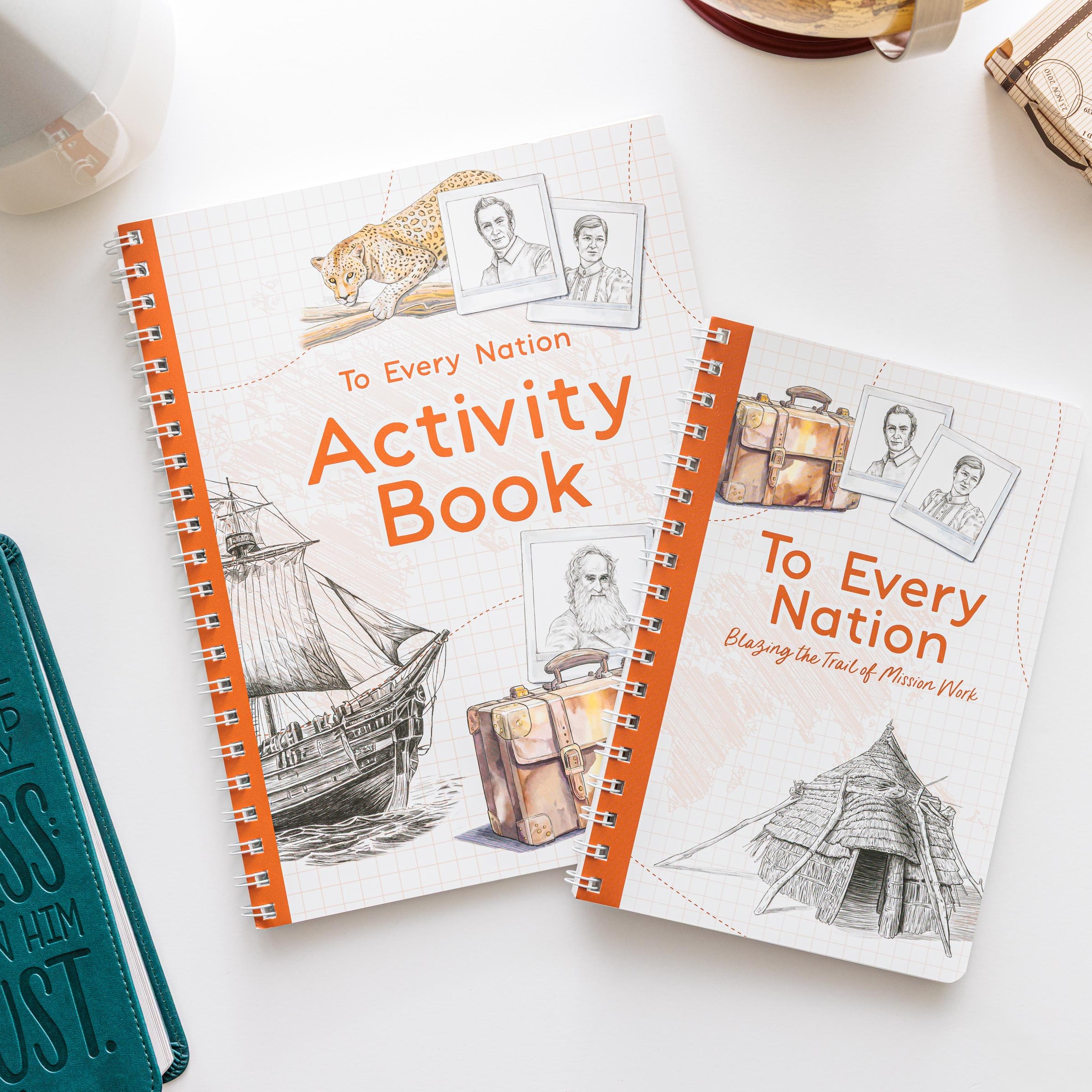 TEN activity book and journal